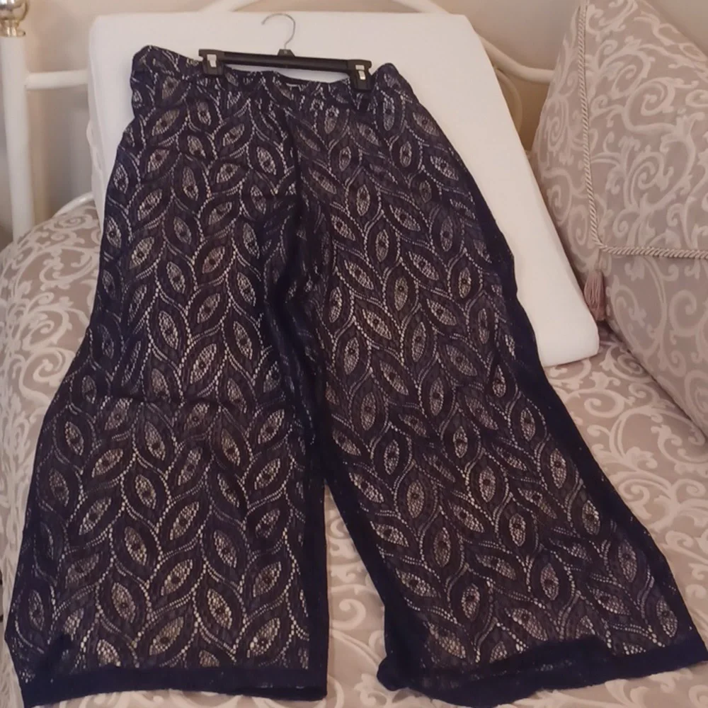 Cato lace wide leg pant - Picture 1 of 7
